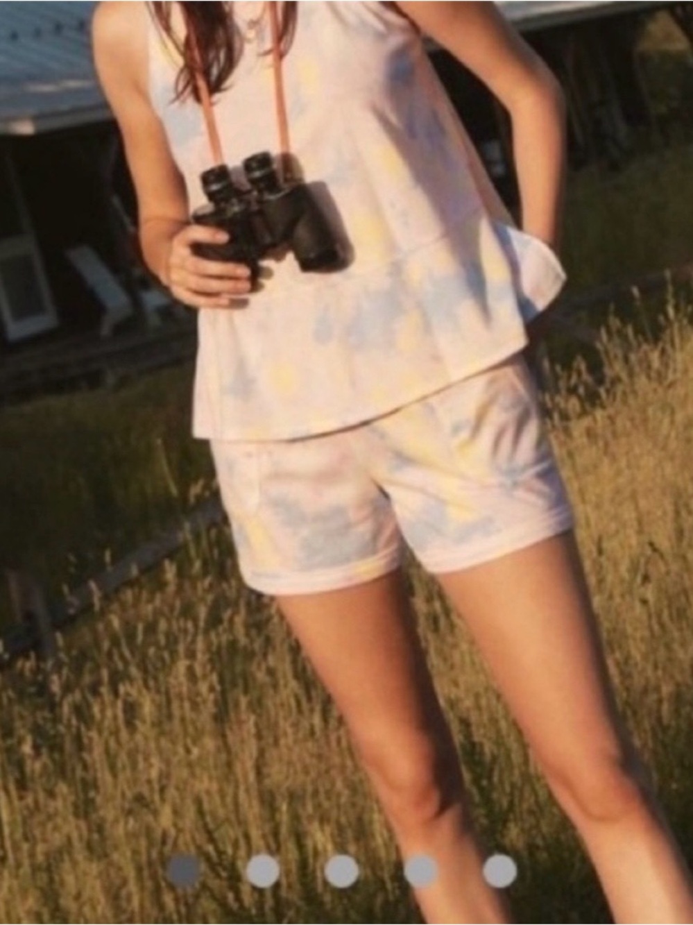Anthropologie Refinery29 Chrissy Tie Dye Shorts